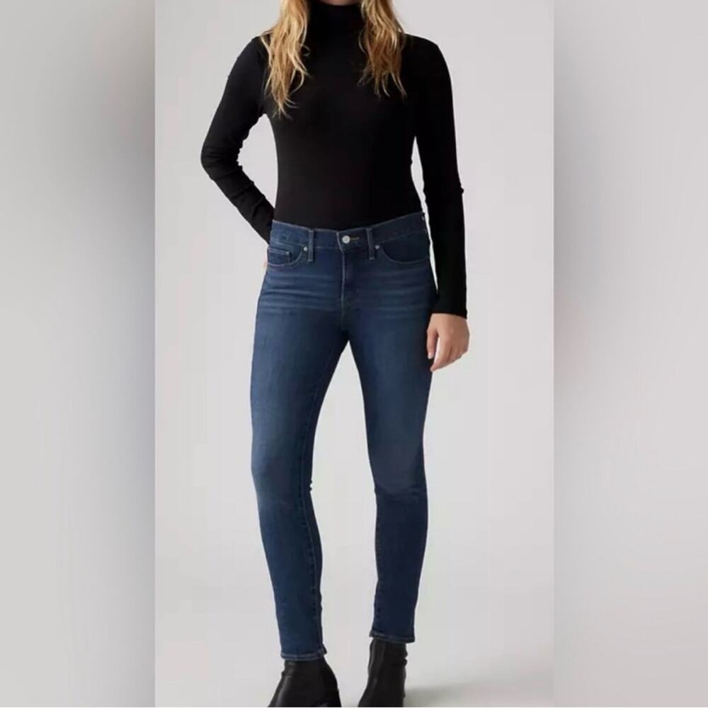Levi's 311 Shapping Skinny Classic Blue Denim Women's Jeans size 31